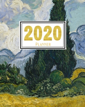 Paperback 2020 Planner: Weekly and Monthly Planner Calendar Jan 1, 2020 to Dec 31, 2020: Monthly Goals Sheet Book