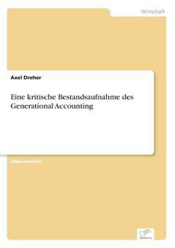 Paperback Eine kritische Bestandsaufnahme des Generational Accounting [German] Book