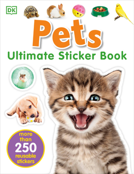 Paperback Ultimate Sticker Book: Pets Book