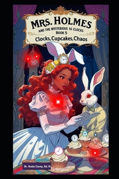 Paperback Mrs. Holmes and The 16 Clocks Mystery Book 5: Clocks, Cupcakes, Chaos Book