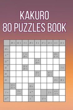 Paperback Kakuro 80 Puzzles Book