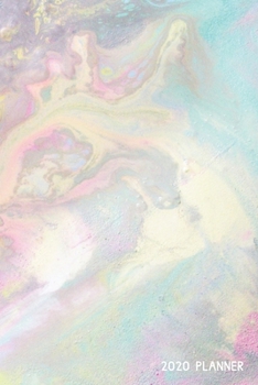 2020 Planner: Weekly + Monthly View | Marble Print | 6x9 in | 2020 Organizer with Bonus Dotted Grid Pages + Inspirational Quotes + To-Do Lists (Marble Planners)