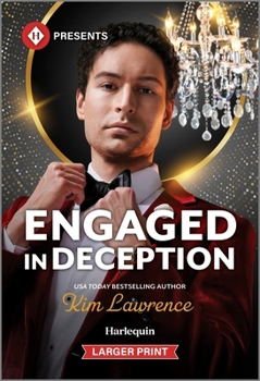 Mass Market Paperback Engaged in Deception [Large Print] Book