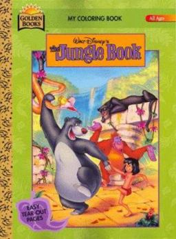 Paperback The Jungle Book: My Coloring Book