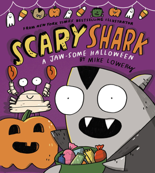 Hardcover Scary Shark: A Jaw-Some Halloween Book