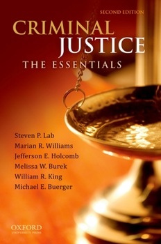 Paperback Criminal Justice: The Essentials Book