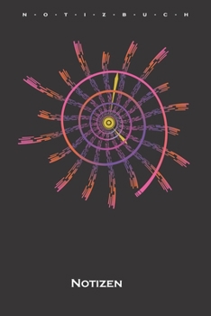 Zeitspirale Notizbuch: Punkteraster Notizbuch für Zeitreise und Science-Fiction Fans (German Edition)