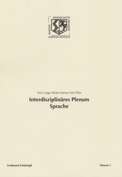 Paperback Interdisziplinäres Plenum Sprache [German] Book