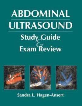 Hardcover Abdominal Ultrasound Study Guide and Exam Review Book