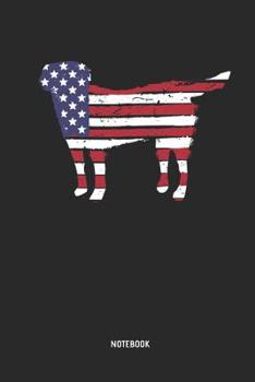 Paperback Labrador Notebook: Blank Lined Patriot Labrador Retriever Journal Us Flag Design - Great Accessories & 4th July Gift Idea for Lab Owner & Book