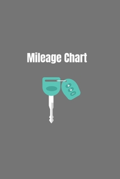 Paperback Mileage Chart: Undated Mileage Logbook Book