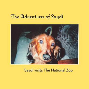 Paperback Saydi Visits the National Zoo Book