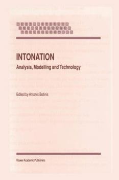 Hardcover Intonation: Analysis, Modelling and Technology Book
