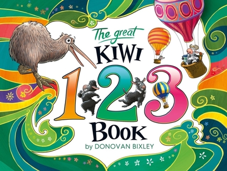 Paperback The Great Kiwi 123 Book