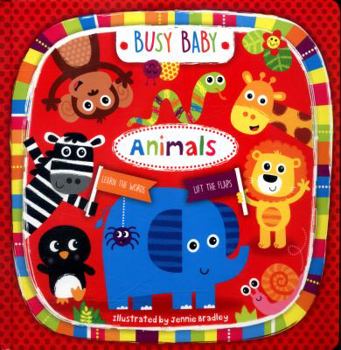 Hardcover Busy Baby Animals Book