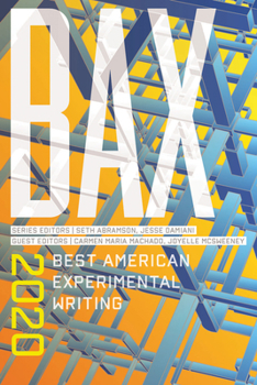 Paperback Bax 2020: Best American Experimental Writing Book