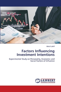Paperback Factors Influencing Investment Intentions Book