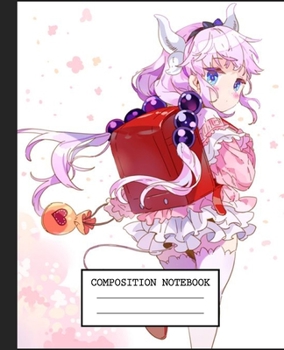 Notebook: Anime Death Note Soft Glossy Cover Graph Paper Pages Book 7.5 x 9.25 Inches 110 Pages