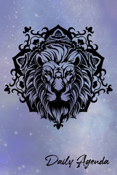 Paperback Daily Agenda: 3 Month Planner with Mandala Designs to Color for Stress Relief - Weekly and Monthly Calendars, Daily Schedule, To-Do Book