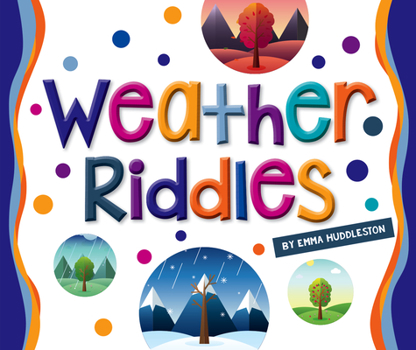 Library Binding Weather Riddles Book