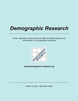 Paperback Demographic Research, Volume 13 [German] Book