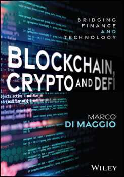 Hardcover Blockchain, Crypto and Defi: Bridging Finance and Technology Book
