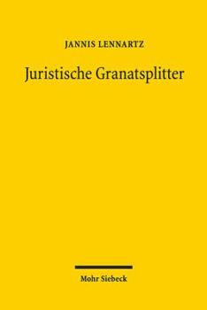 Paperback Juristische Granatsplitter: Sprache Und Argument Bei Carl Schmitt in Weimar [German] Book