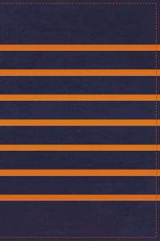 Paperback Holy Bible: King James Version, Navy/Orange, Leathersoft, Gift (Classic) Book