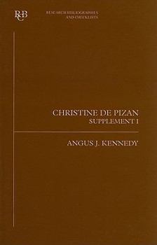 Paperback Christine de Pizan: A Bibliographical Guide, Supplement 1 Book