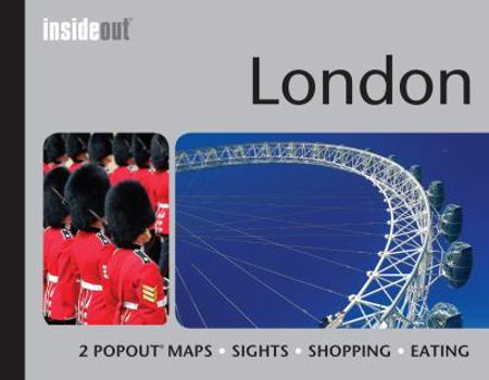 Hardcover London Insideout Travel Guide: Pocket Size London Travel Guide with Two Pop-Up Maps Book