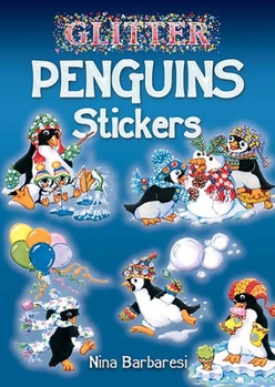 Paperback Glitter Penguins Stickers Book