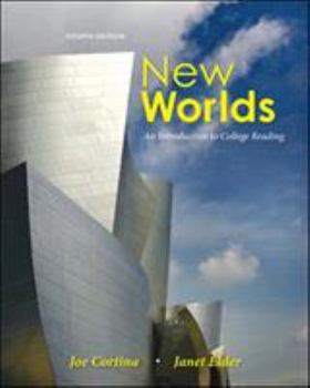 Paperback New Worlds: An Introduction to College Reading Book