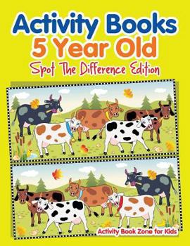 Paperback Activity Books 5 Year Old Spot The Difference Edition Book