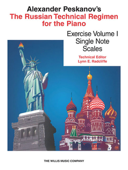 Paperback The Russian Technical Regimen for the Piano, Volume 1: Single Note Scales Book