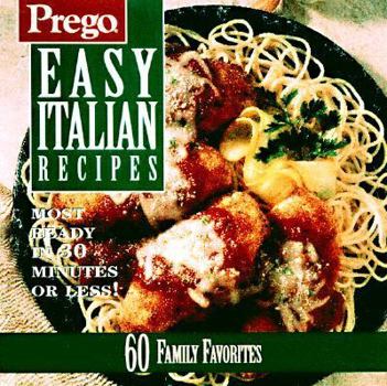 Hardcover Prego Easy Italian Recipes Book