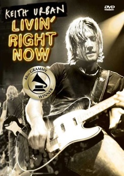 DVD Keith Urban: Livin' Right Now Book