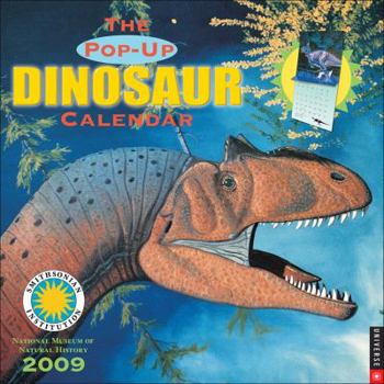 Calendar The Dinosaur Pop-Up Calendar Book