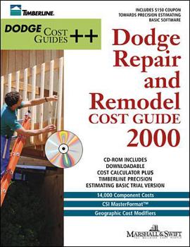 Paperback Dodge Repair & Remodel Cost Guide [With CDROM] Book