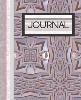 Paperback Journal: GEOMETRIC STRUCTURES DESIGN COVER - 7.5"X9.5" inches - 100 JOURNAL PAGES WITH AREA FOR DATE Book