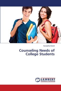 Paperback Counseling Needs of College Students Book
