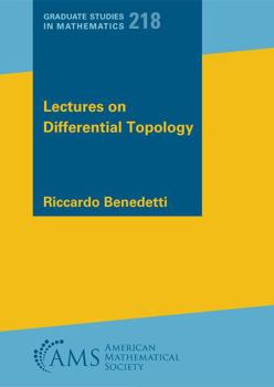 Paperback Lectures on Differential Topology (Graduate Studies in Mathematics, 218) Book