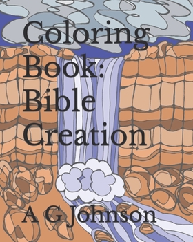 Paperback Coloring Book: Bible Creation Book