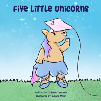 Paperback Five Little Unicorns Book