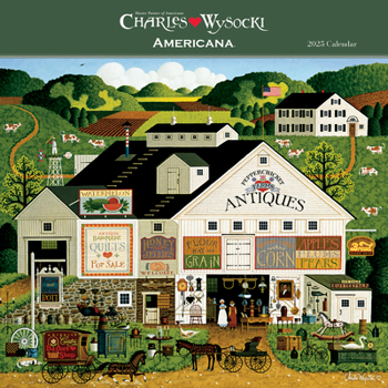 Calendar 2025 Wysocki, Americana, Wall calendar Book
