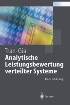 Paperback Analytische Leistungsbewertung Verteilter Systeme: Eine Einführung [German] Book