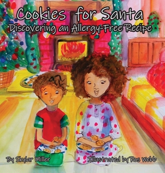 Hardcover Cookies for Santa: Discovering an Allergy-Free Recipe [Large Print] Book