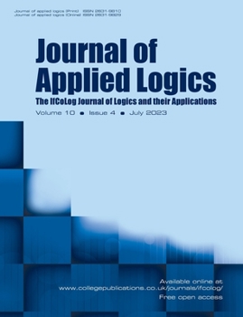 Paperback Journal of Applied Logics. IfCoLog Journal of Logics and their Applications. Volume 10, number 4, July 2023 Book