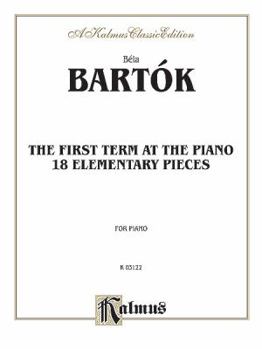 Paperback Bartok First Term at the Piano Book