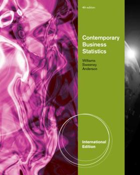Paperback Contemporary Business Statistics. International Edition ( Contemporary Business Statistics )(Chinese Edition) Book