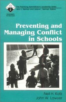 Paperback Preventing and Managing Conflict in Schools Book